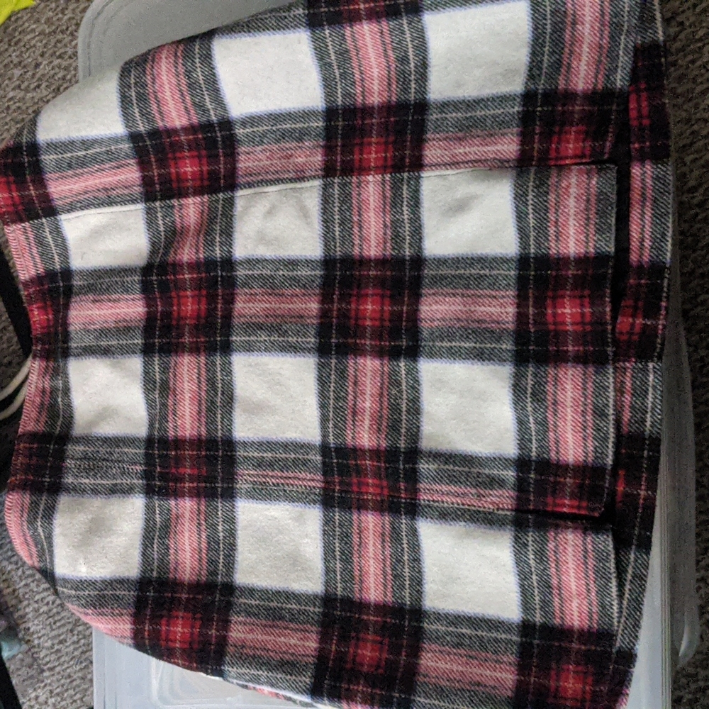 Hollister plaid mini skirt